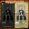 2 Pack Halloween Skeleton Decorations - 16" and 36" Poseable Skeletons with Full Body Movable Joints, Indoor and Outdoor Spooky Décor for Halloween Parties, Haunted Houses, and Yard Decorations
